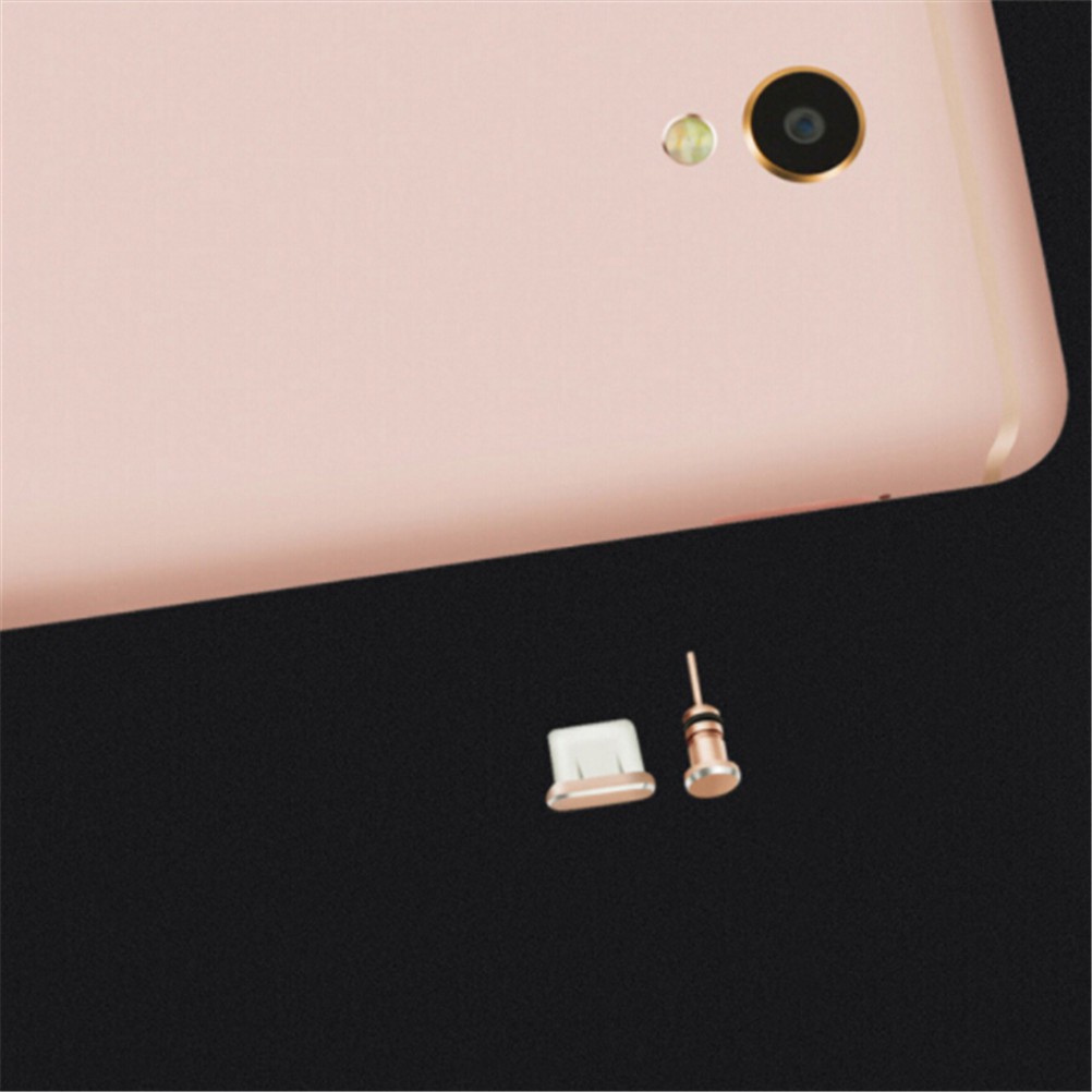 1 Bộ Nút Bịt Chống Bụi Cho Cổng Sạc USB Type C