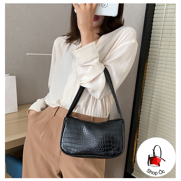 (HOT) Túi Kẹp Nách Vân Rắn Đeo Vai Siêu Hot E309 | BigBuy360 - bigbuy360.vn