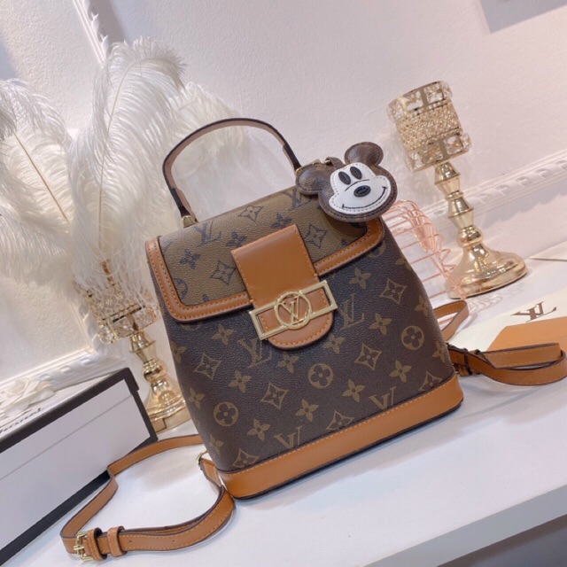Balo LV Dauphine- Backpack sz 24 (fullbox seal)