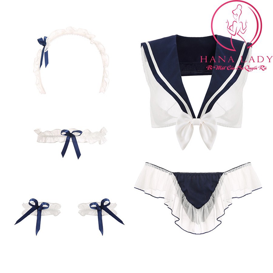 Cosplay học sinh bra sexy thủy thủ, đồ ngủ nữ quyến rũ gợi cảm costume nữ sinh CP221R ་