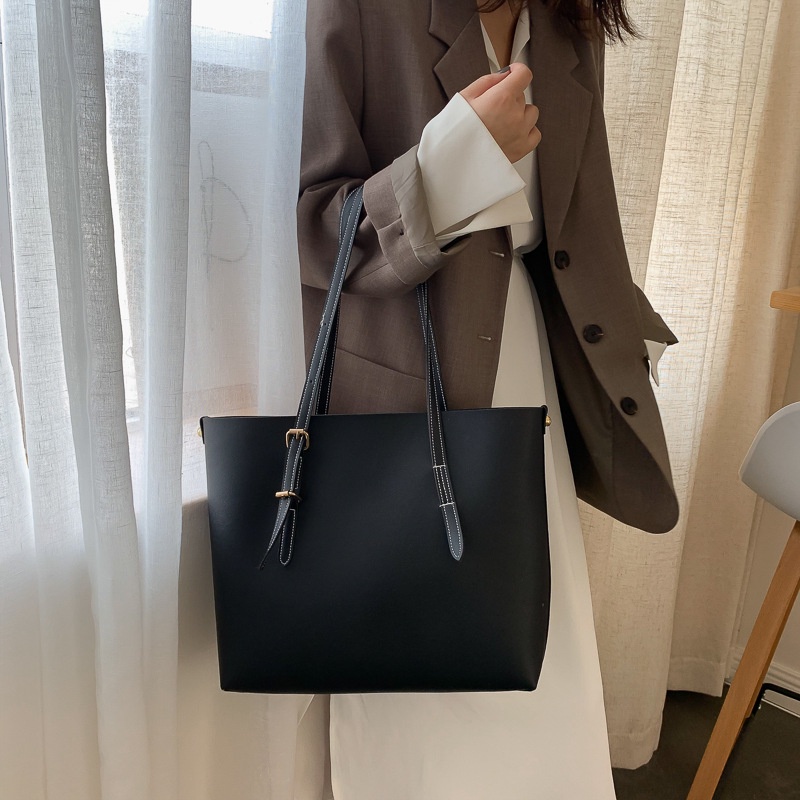 Túi tote IELGY kiểu đeo một bên vai cỡ lớn phong cách phương Tây thời trang dành cho nữ