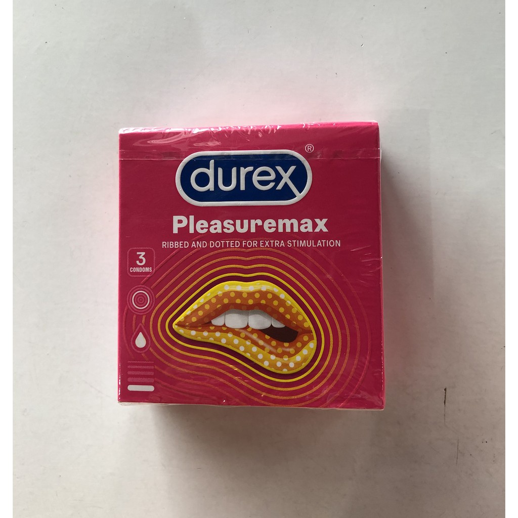 Bao cao su Durex Pleasuremax (3 cái)