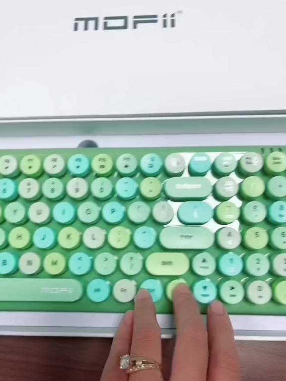 Combo Bàn Phím và Chuột không dây MOFII CANDY XR Chính Hãng tương thích cả WINDOWS VÀ MACOS | BigBuy360 - bigbuy360.vn