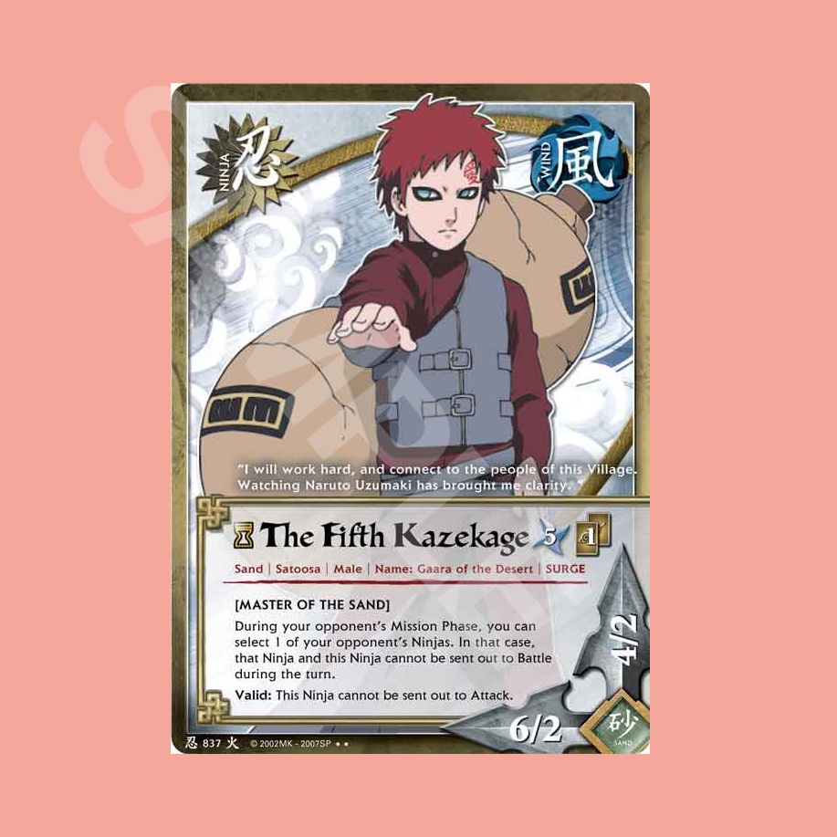 Ảnh card bo góc in hình NARUTO SHIPPUDEN : WILL OF FIRE thẻ bo viền 5*8cm anime chibi sưu tầm 1 tấm