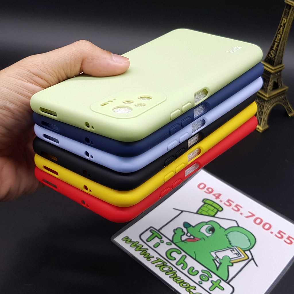 [Ảnh Thật-Chính Hiệu iMak] Ốp lưng Xiaomi Redmi Note 10 4G/ Note 10S Dẻo Màu Nhám Mịn