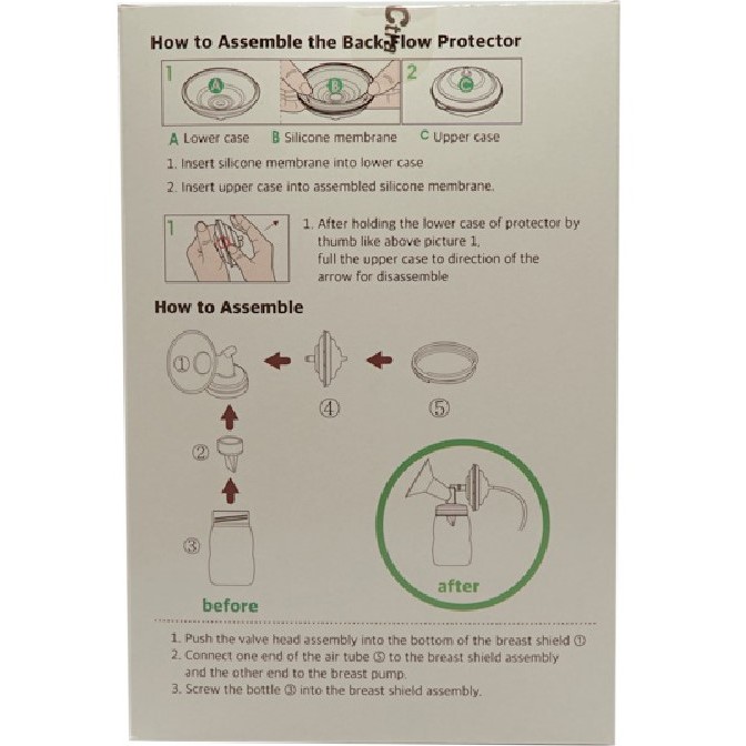 (Số 1 Hàn Quốc) Bộ phụ kiện hút sữa cổ rộng đầy đủ cho máy hút sữa Spectra Q, M1, M2, 9S, 9plus, 9+, S2, S2+, S1, S1+