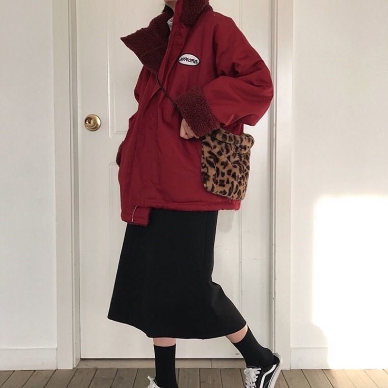 ORDER Áo khoác mặc 2 mặt bông phao