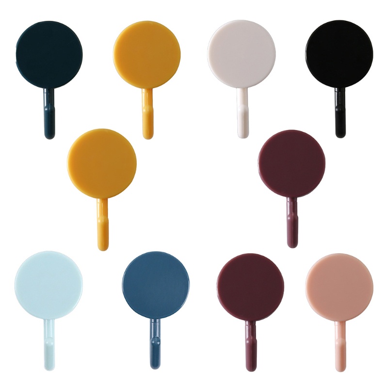 Set 10 Móc Treo Đồ Dán Tường Tiện Lợi