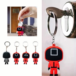 Móc Khoá Squid Game Vuông