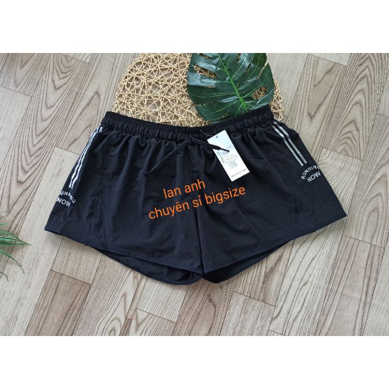 Quần shorts tập gym,yoga bigsize