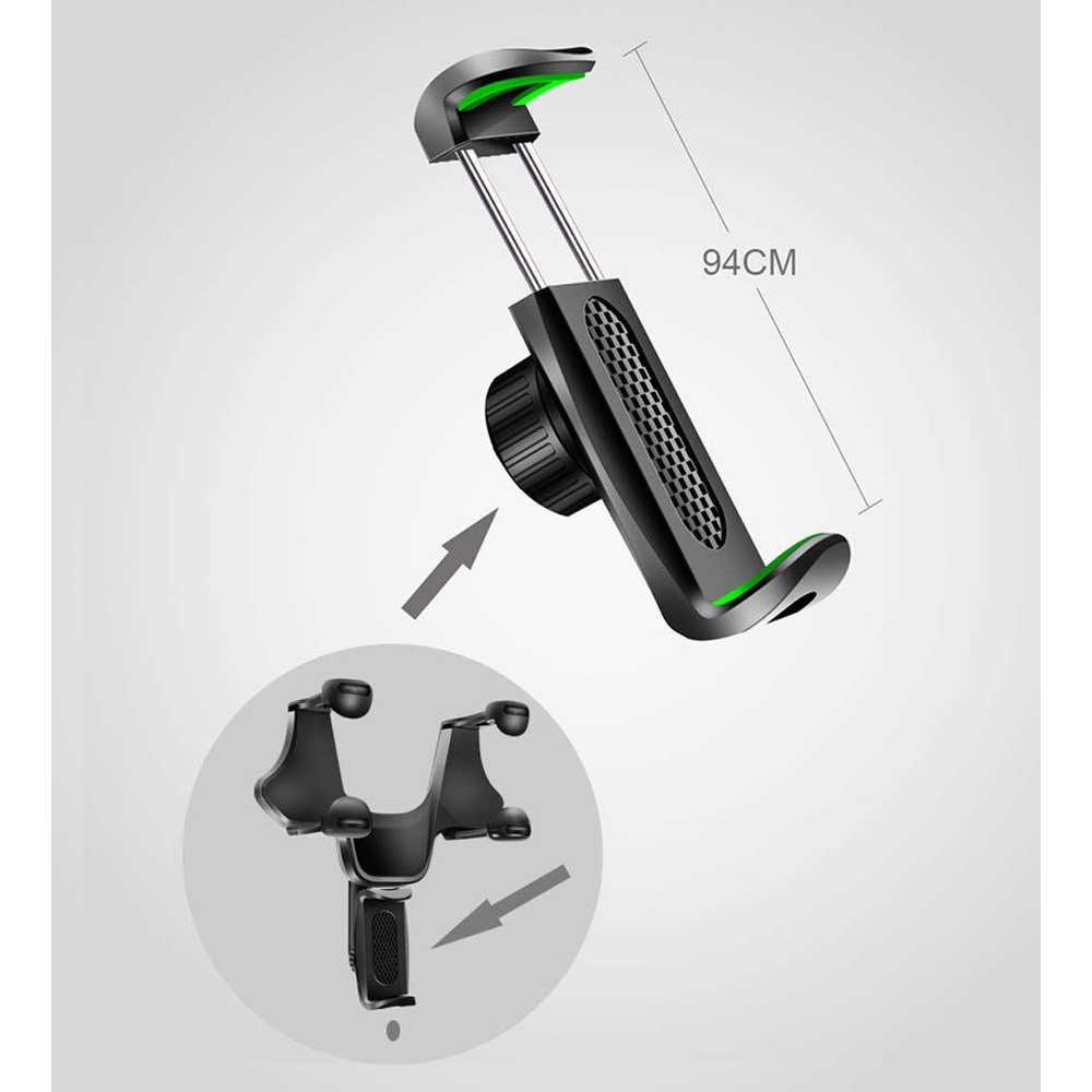 DARNELL Car Phone Holder ABS Fit 4-7in Mount Bracket DVR/GPS Cell Phone Car Interior Accessories Smartphone Cradle Stand