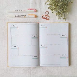 Sổ planner - MAKE IT GOLD STYLED PLANNER 2018 😚