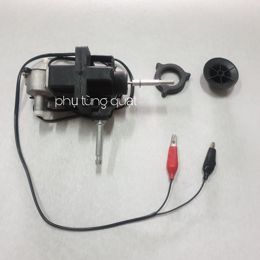 Đầu quạt gió 12v tặng khóa lồng cánh quạt - dùng acquy - động cơ quạt mô tơ đầu quạt 12v