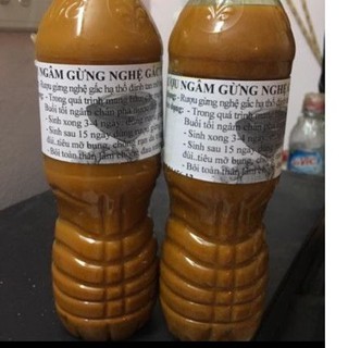 Cốt rượu nghệ gừng gấc hạ thổ nhà làm
