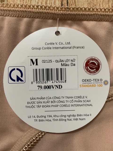 Quần lót nữ Marguerite 02125