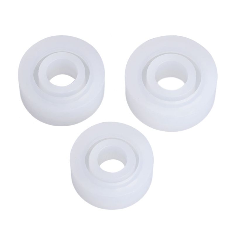 1 bộ khuôn silicone tròn làm trang sức thủ công 16/17/18