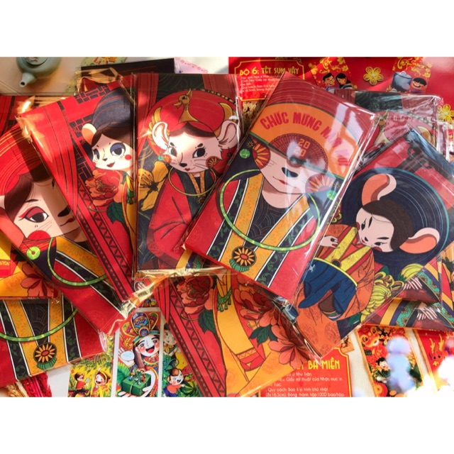 Combo 200 bao lì xì Thuần Việt