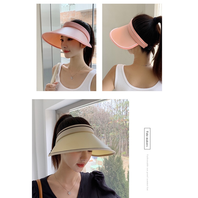 Mũ Vành Rộng Chống Tia UV Thời Trang Mùa Hè Phong Cách Hàn Quốc