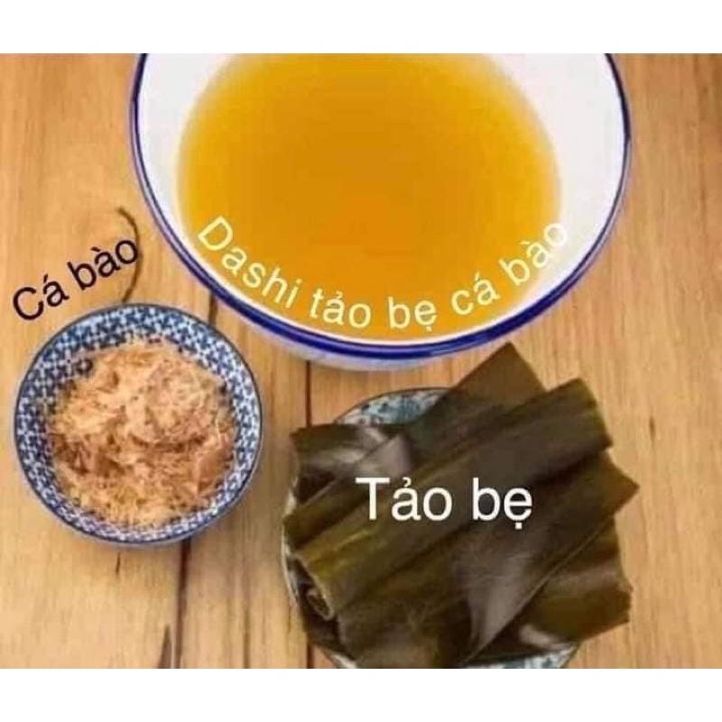 [MIZCO] Dashi rau củ - cá bào,tảo bẹ Hàn Quốc (4gx10)