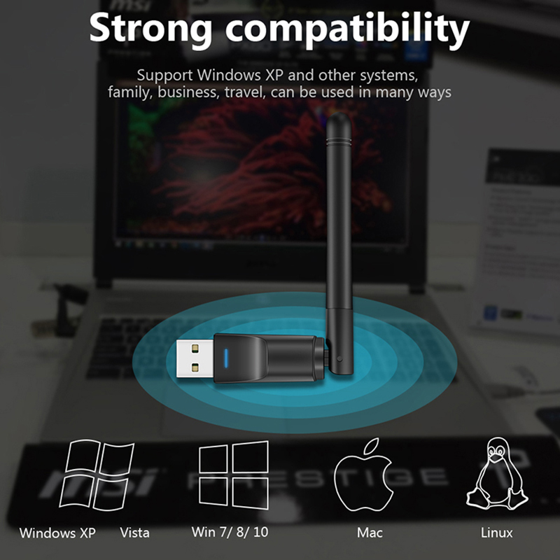 Usb Wifi 150mbps 2.4 Ghz Usb 802.11n / G / B