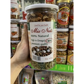 Hạt mix nuts 5 loại hạt dinh dưỡng - 500g