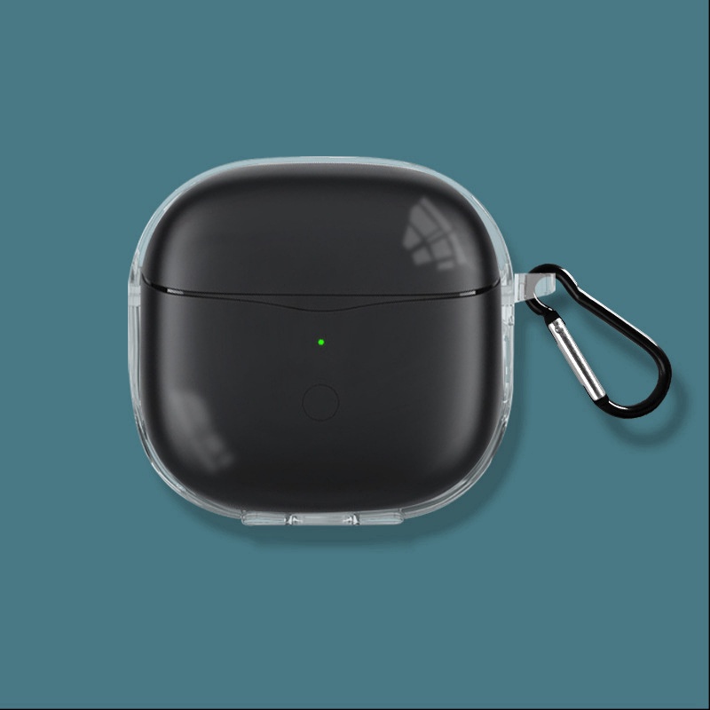 SoundPeats True Air2 Case Transparent TPU Soft Shell SoundPeats Air3 Headphone Case Creative Headphone Anti-Lost Cord Solid Color SoundPeats Air2+ Cover Shockproof Case