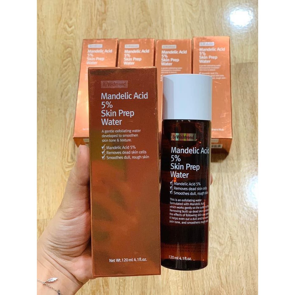 [Chính hãng] Nước dưỡng da By Wishtrend Mandelic Acid 5% Skin Prep Water 120ml