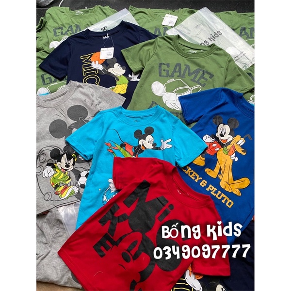 Bộ Hè Bé Trai Cotton Mickey Delta