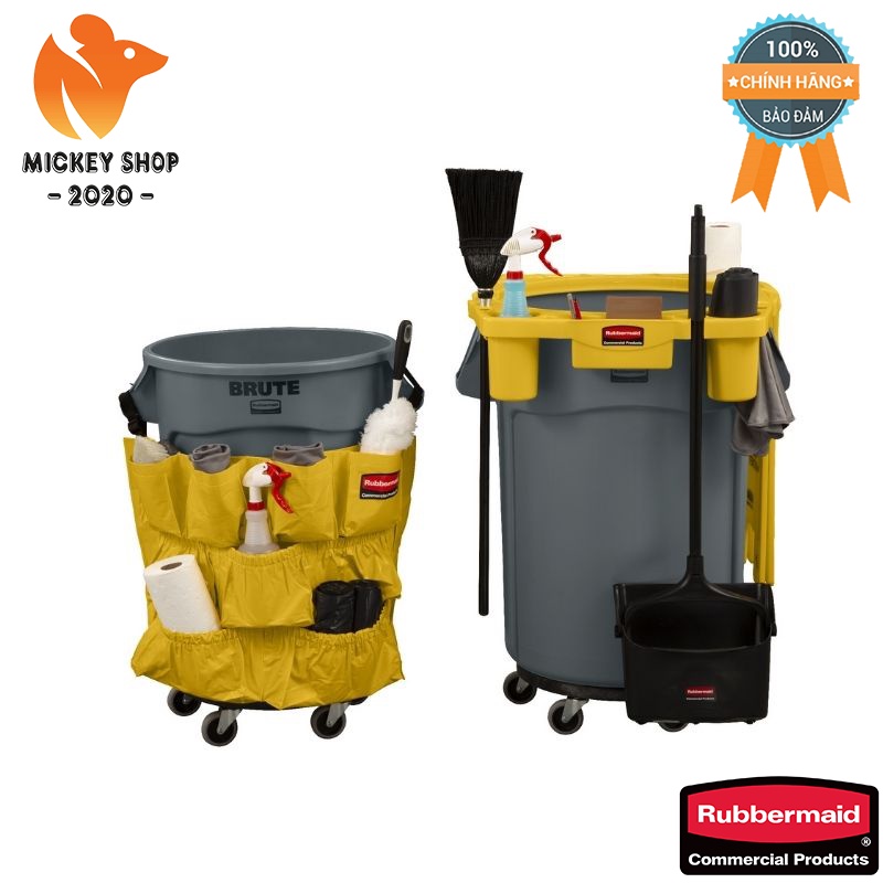 Thùng Nhựa Đa Năng Brute 37 Lit - 10 gallons Cao Cấp RUBBERMAID - CHÍNH HÃNG