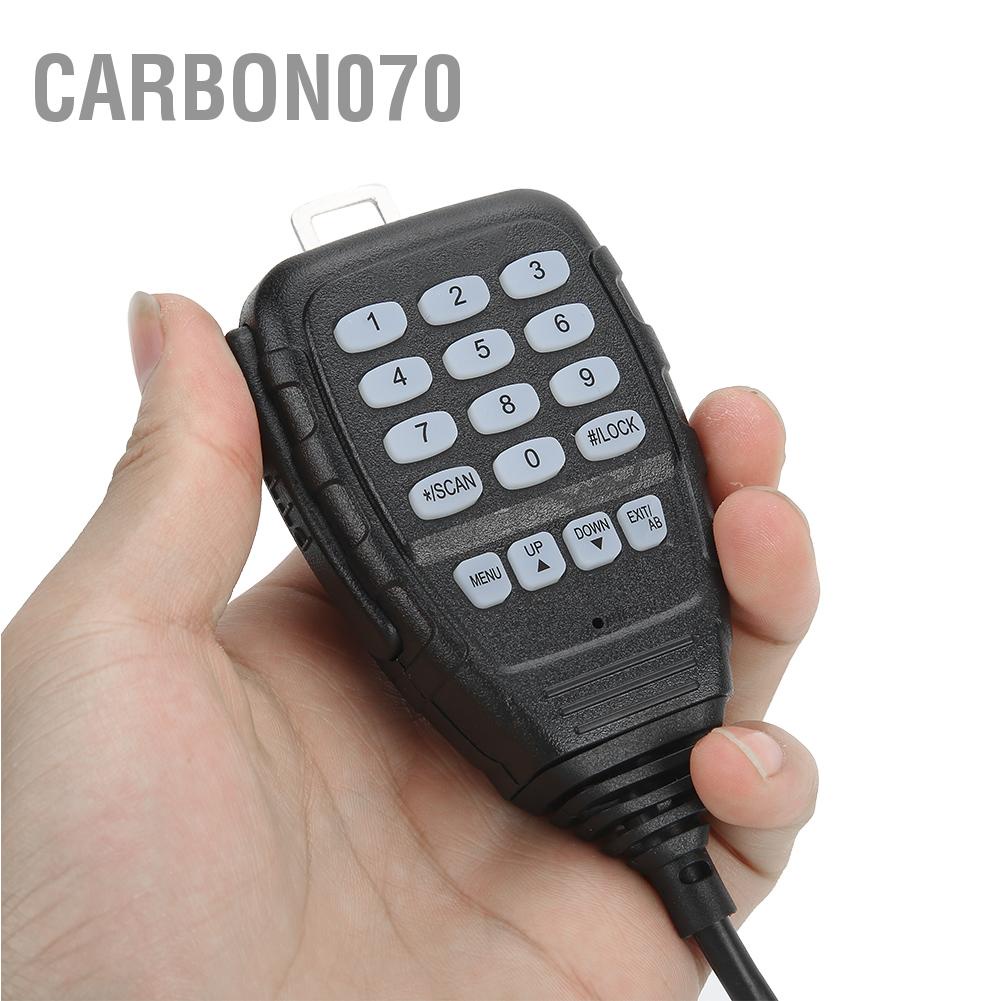 Carbon070 KT8900 Micrô cầm tay Phụ kiện Mic ABS cho Đài phát thanh ô tô di động 8900 / 8900R