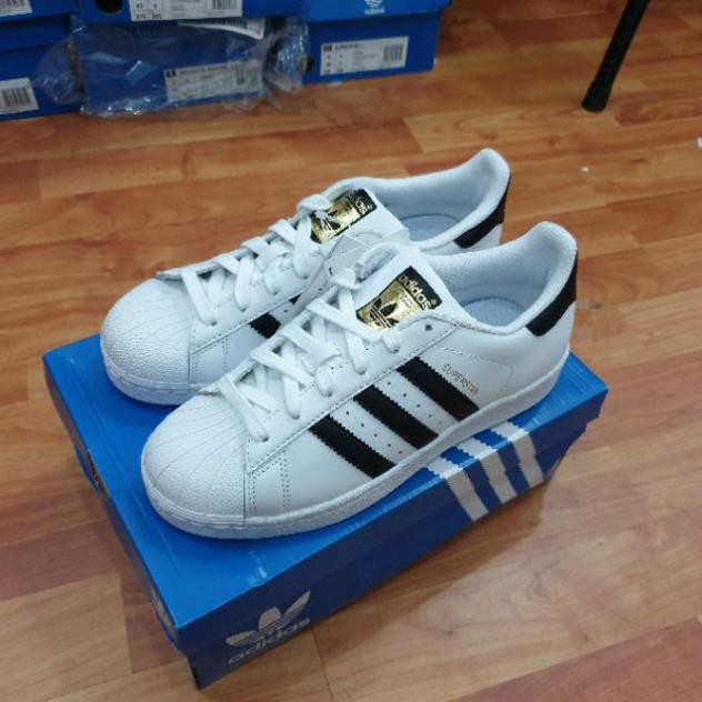 NEW- Bảo hành [Auth] Giày Adidas nữ superstar tem vàng authentic Đẹp Nhất New Nhẩt 2021 $