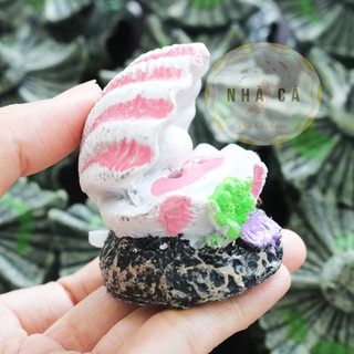 SỦI OXY HÌNH DÁNG VỎ TRAI HỒNG MINI