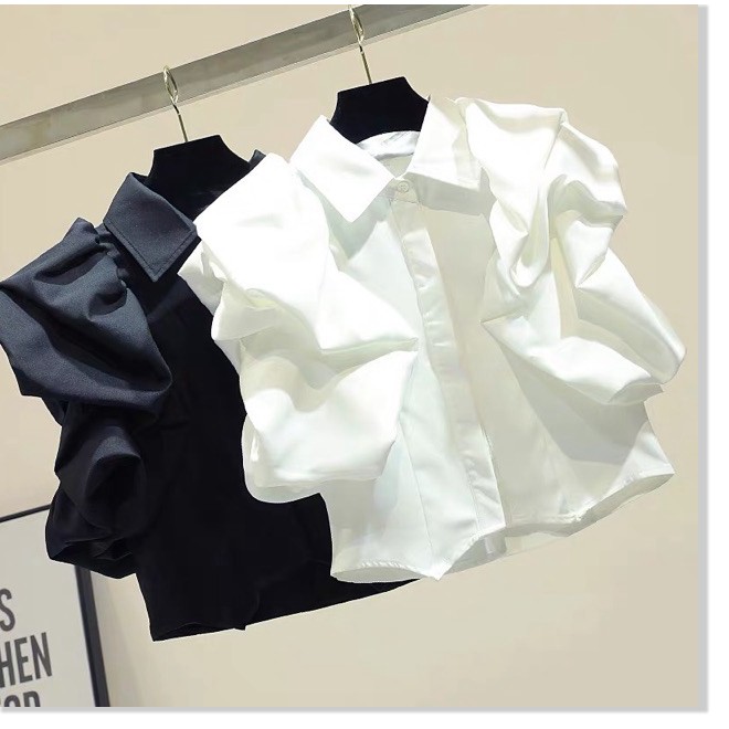 ÁO SƠ MI TAY PHỒNG TIỂU THƯ MỚI ILOVECARE