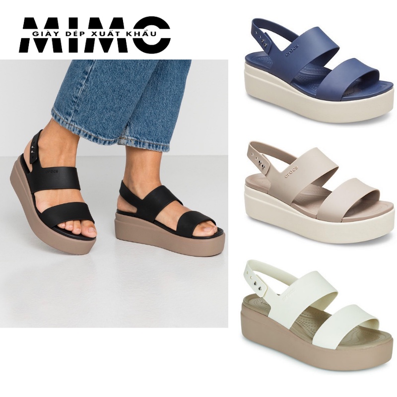 Sandal nữ, cao gót 5p Brooklyn siêu êm mềm nhẹ, chống trơn trượt