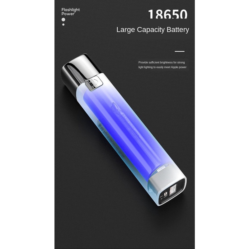 Đèn Pin Lực Lượng Đặc Biệt Sạc Dự Phòng USB Đèn Sân Khấu Sáng Đa Năng Siêu Sáng Mini Gia Dụng Bền Bỉ