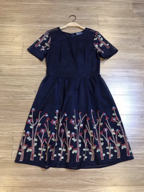 Đầm zen Topshop vnxk. Còn navy size Xs