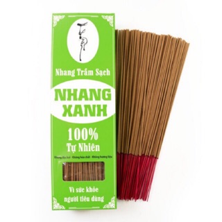 Nhang trầm tăm đỏ 40cm (350 cây/hộp), nhang sạch không hoá chất