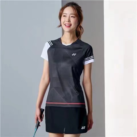 Bộ Đồ Thể Thao Tay Ngắn Yonex Thoáng Khí Nhanh Khô Thời Trang Mùa Hè Cho Nam Và Nữ