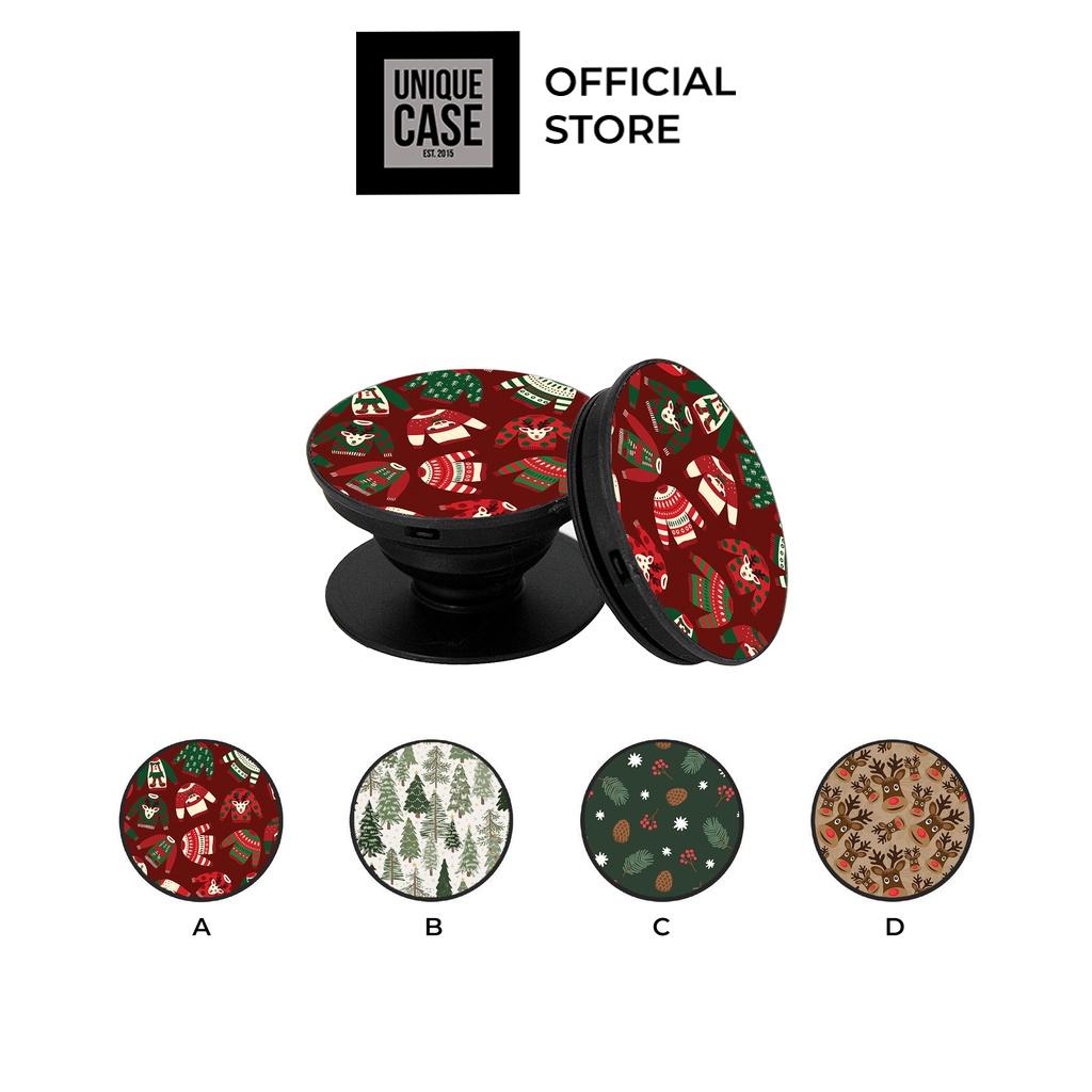 Giá đỡ điện thoại Popsocket Unique Case Họa Tiết Giáng Sinh PSK006