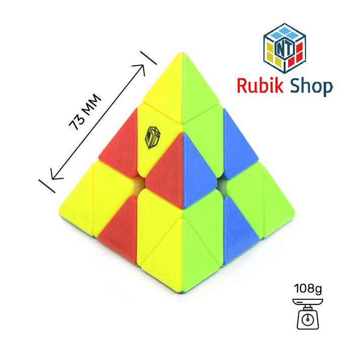 [Siêu Phẩm] Rubik QiYi Pyraminx X-man Bell V1/ V2 Stickerless