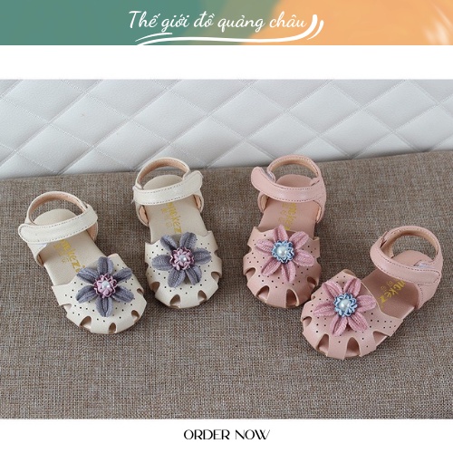 SANDAL TẬP ĐI CHO BÉ ĐẾ CAO SU CAO CẤP (A602)