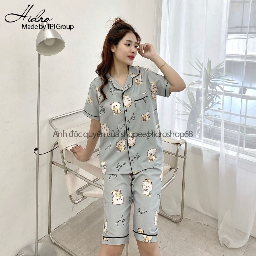 Bộ Ngủ pijama quần lửng mẫu hot nhất