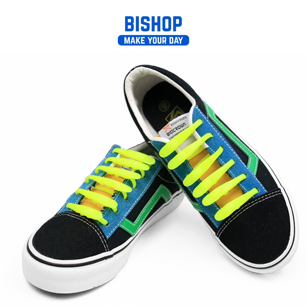 Dây Giày Cao Su Đàn Hồi Silicon Thông Minh V-Laces Version 3 Bishop