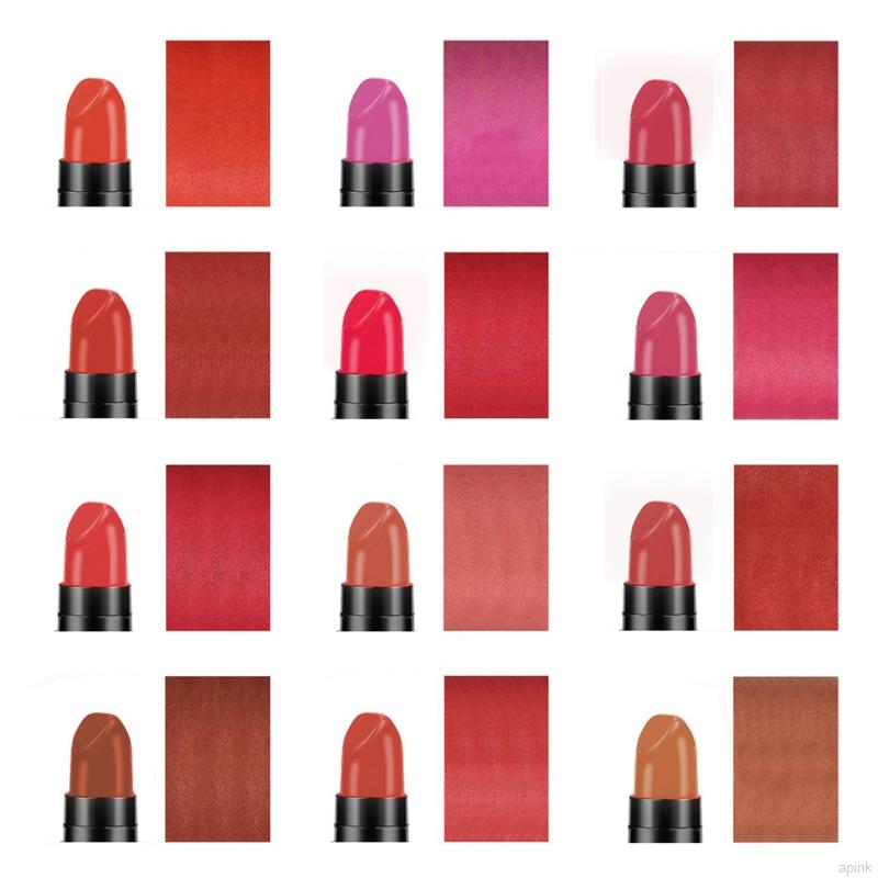 [Hàng mới về] Bộ 12 Son Lì Chống Thấm Nước Chống Dính Lâu Trôi | BigBuy360 - bigbuy360.vn