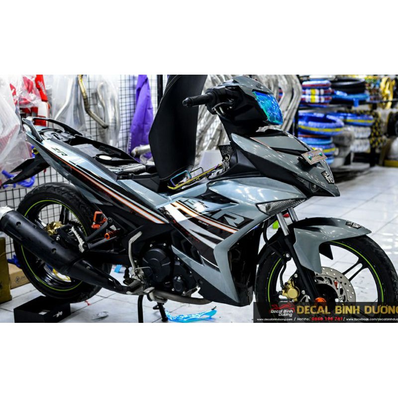 tem rời dán xe ex 150