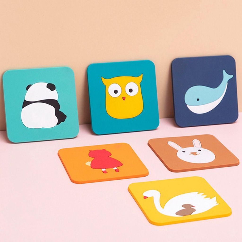 IVORY Thảm Lót Bàn Ăn Chịu Nhiệt Chống Trượt Hình Thú Dễ Thương Cho Trẻ Em Và Người Lớn