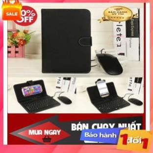 ✔️ Bao da + Bàn phím kèm chuột,Bao da bàn phím Có chuột (điện thoại, ipad) [MUA BAO NHIÊU TẶNG BẤY NHIÊU]