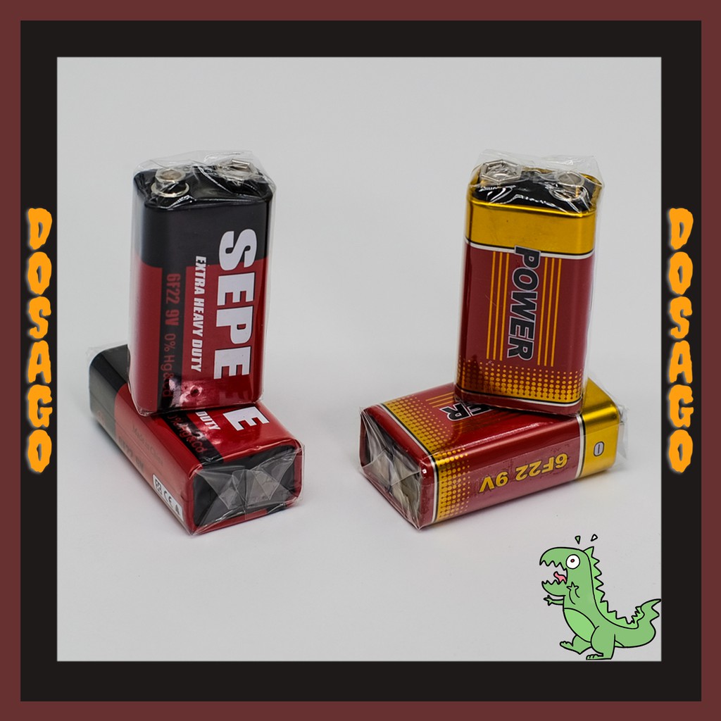 Pin vuông 9V Power và SEPE chính hãng