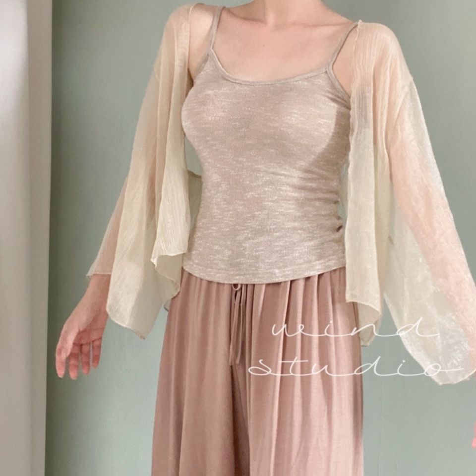 Ultra Áo Khoác Voan Siêu Mỏng Dáng Rộng Thời Trang Dành Cho Nữ