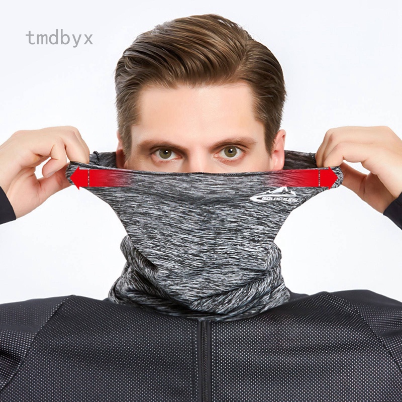 Tmdbyx  Khăn choàng cổ thể thao giữ ấm chống gió thời trang sang trọng unisex
